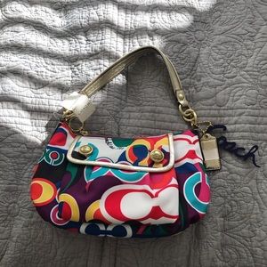Final Markdown! NWT Coach Colorful Purse